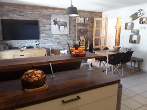 Lumineux appt 2 chambres sur les hauteurs de Briançon, terrasse et garage